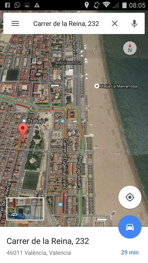Apartamento Playa Valencie Exteriér fotografie